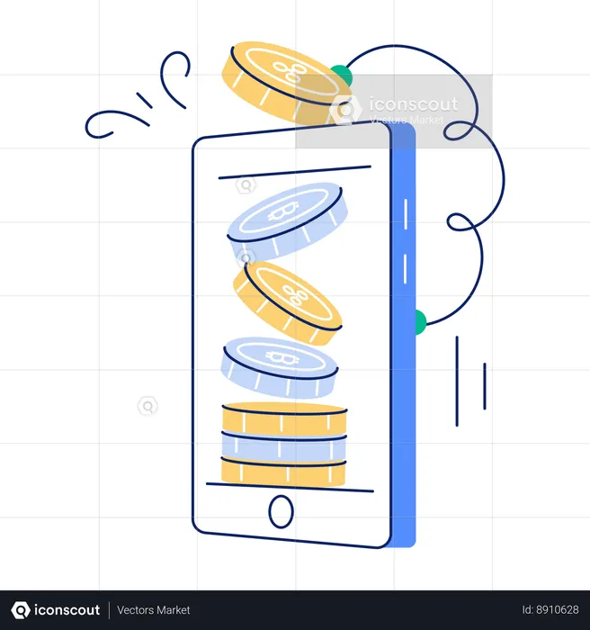 Lucro bitcoin  Ilustração