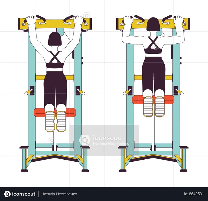 Machine de traction assistée  Illustration