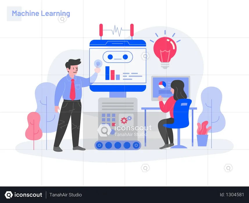 Machine Learning  Illustration