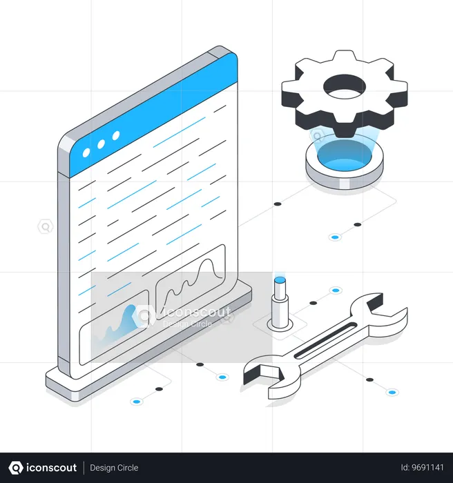 Machine learning  Illustration