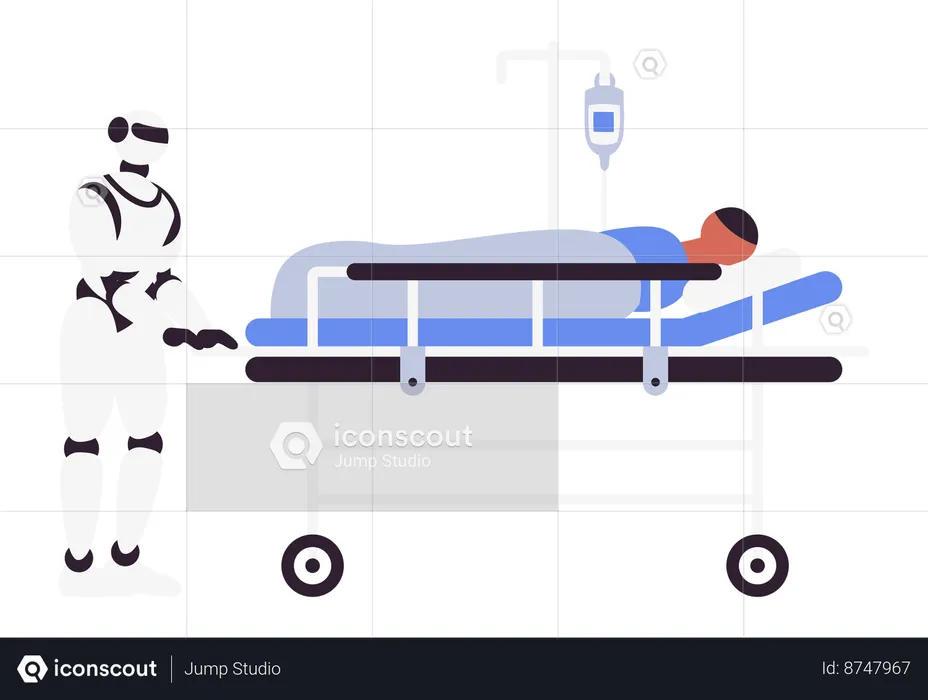 Machine Learning In Healthcare  Illustration