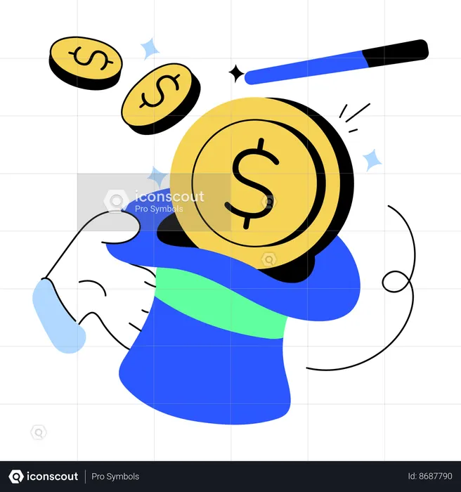 Magia del dinero  Ilustración