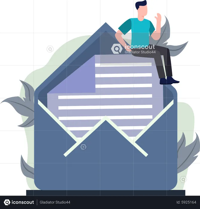 Mail Marketing  Illustration