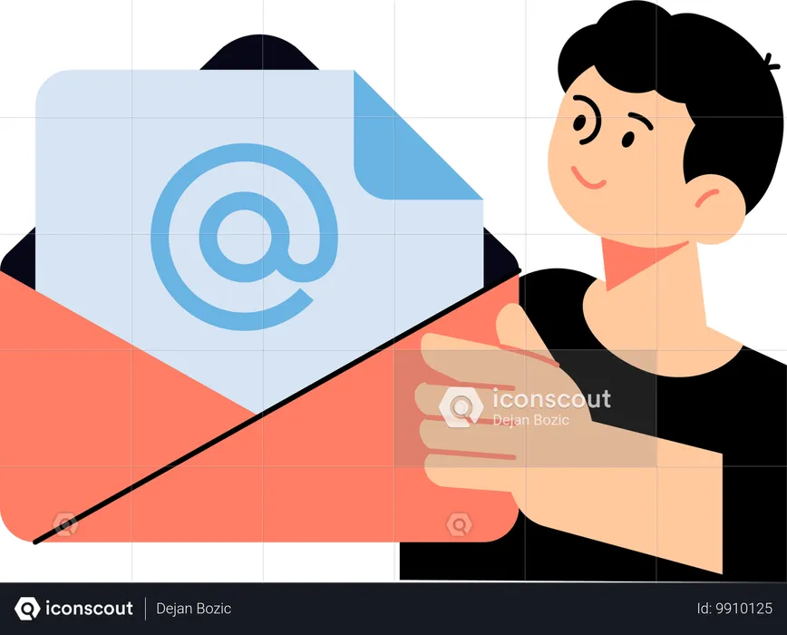 Mail marketing  Illustration