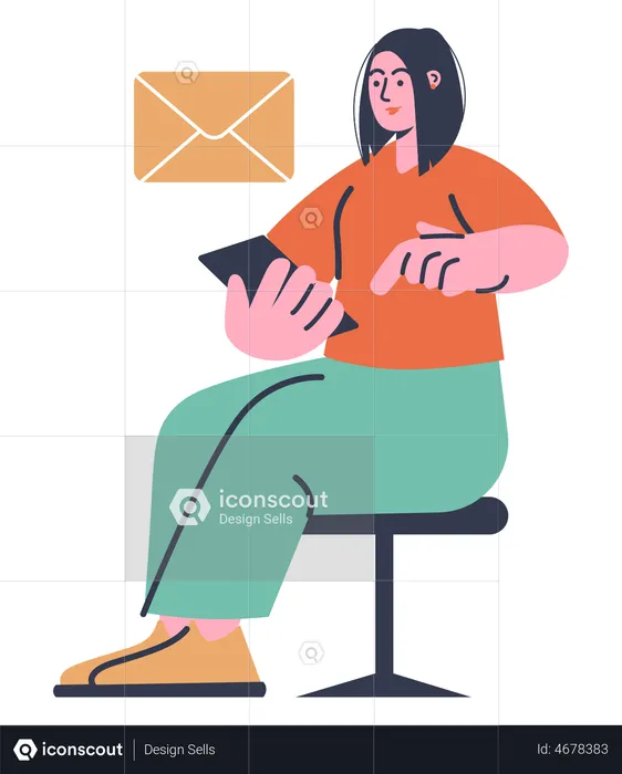 Mail marketing  Illustration