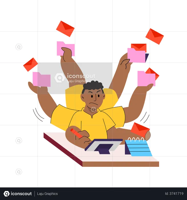 Mail marketing  Illustration