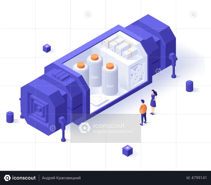 Entretien d'usine  Illustration