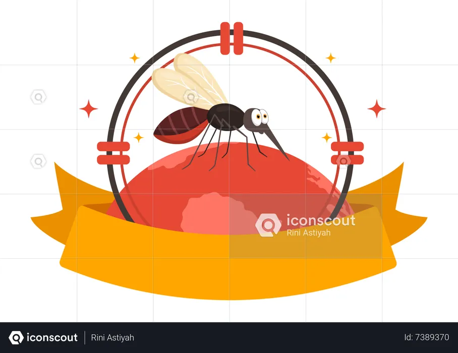 Malaria Day  Illustration