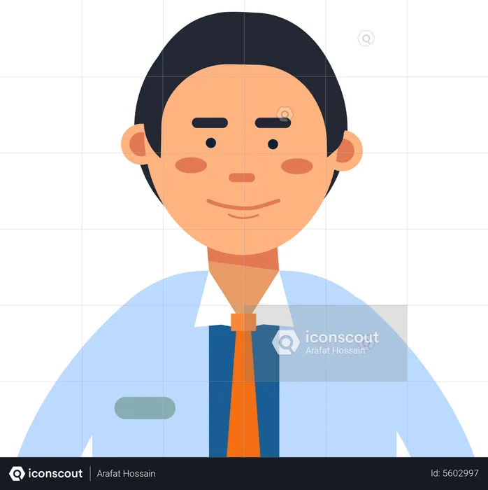 Male Doctor  Illustration