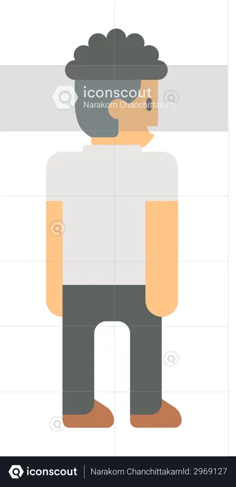 Male employee  Illustration