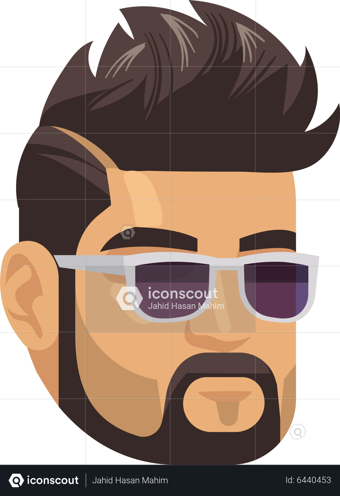 Short Man Hairstyle App Icon For Hair Carehairstyling Vector, Professional,  Cut, Salon PNG and Vector with Transparent Background for Free Download