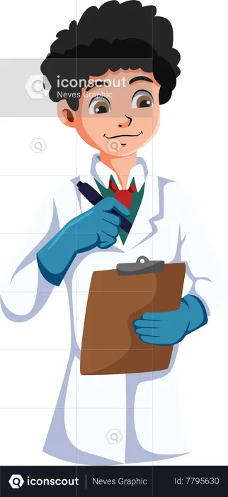 Male Physician  Illustration