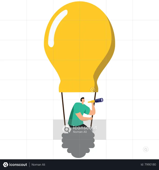 Premium Vector  A bright and stylish illustration of a man