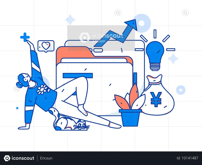 Managing Finances  Illustration