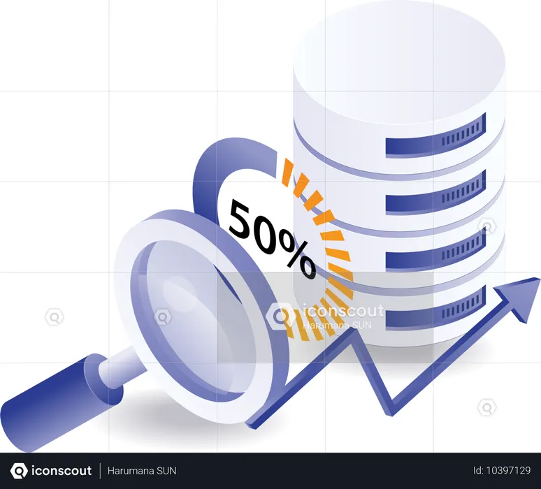 Mantenimiento de la salud del servidor de base de datos  Ilustración