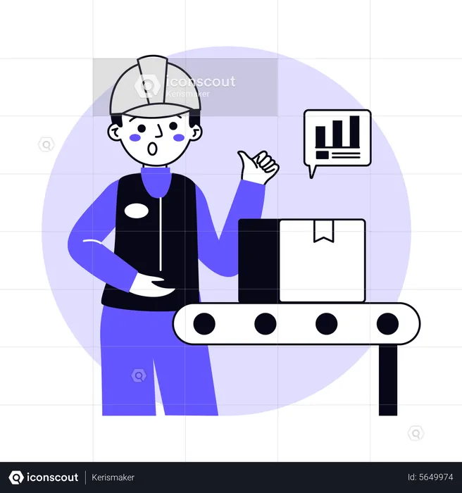 Manufacturing Process  Illustration