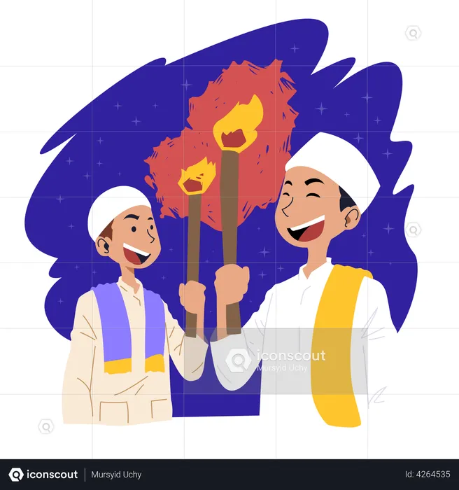 Marhaban ya Ramadan  Illustration
