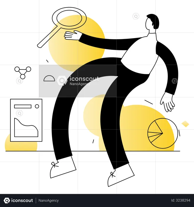 Market research Business  Illustration