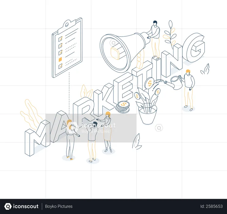 Marketing  Illustration