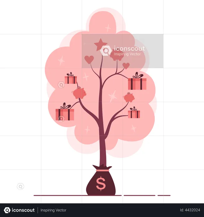 Marketing de referência  Ilustração