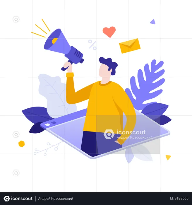 Marketing empresarial  Ilustración