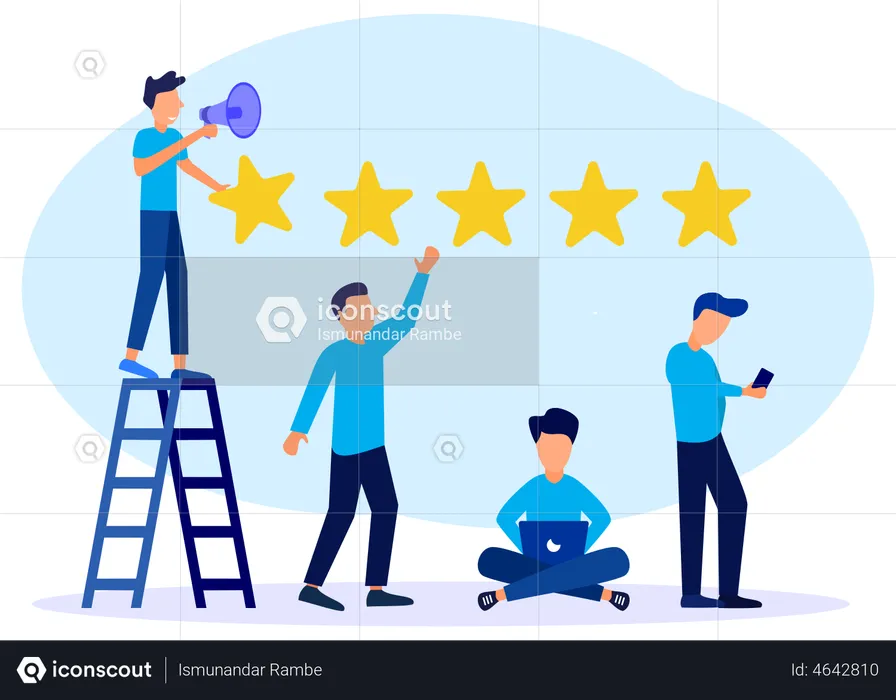 Marketing feedback  Illustration