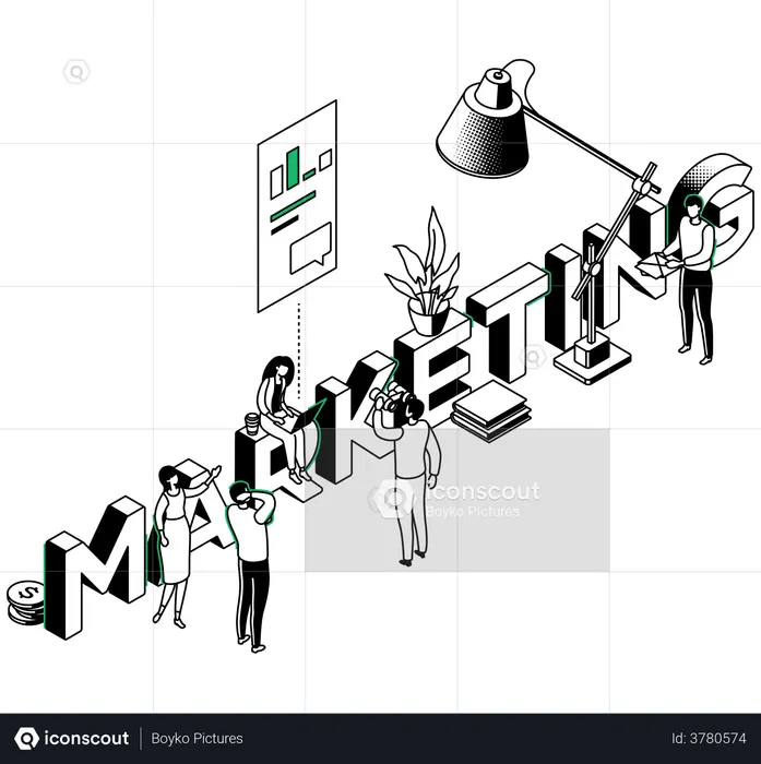 Marketing  Illustration