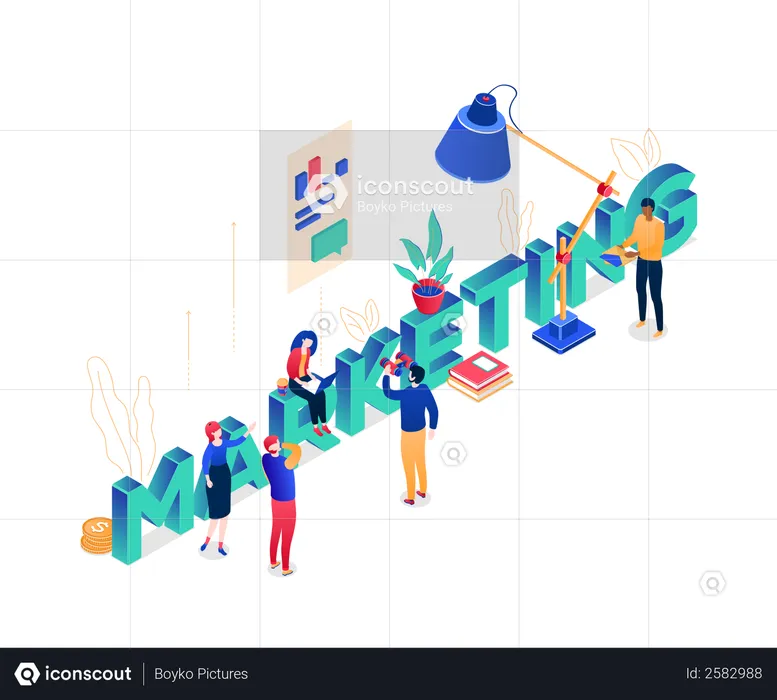 Marketing  Illustration