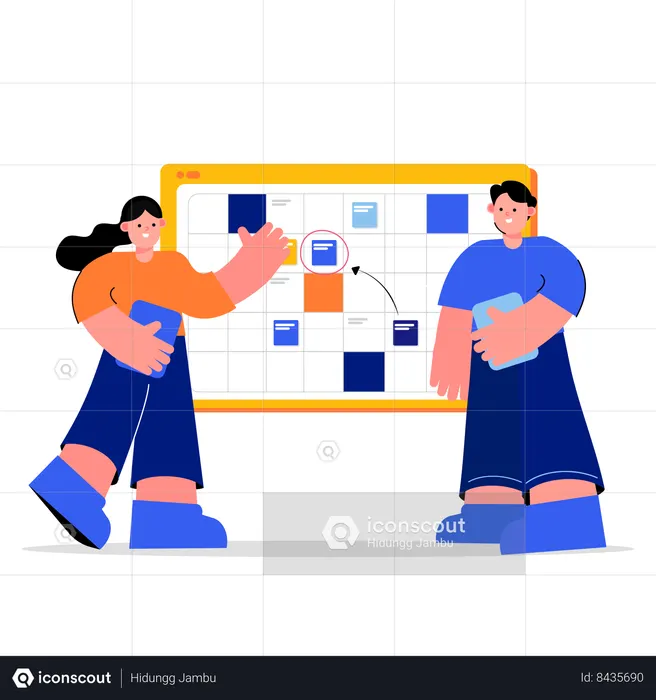 Marketing plan  Illustration