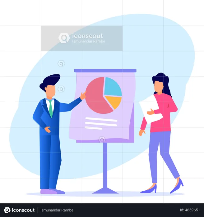 Marketing Presentation  Illustration