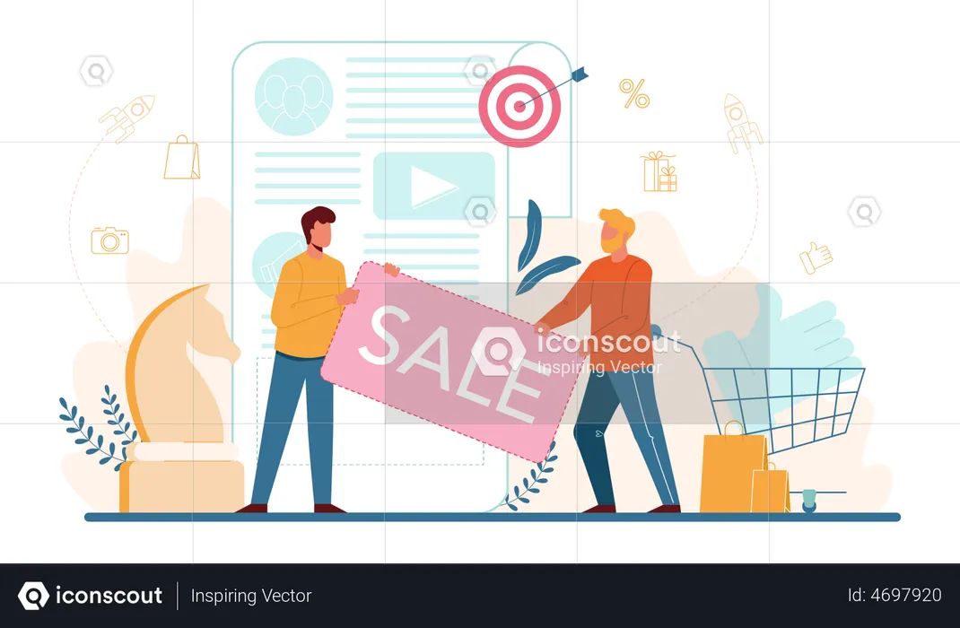 Marketing strategy  Illustration