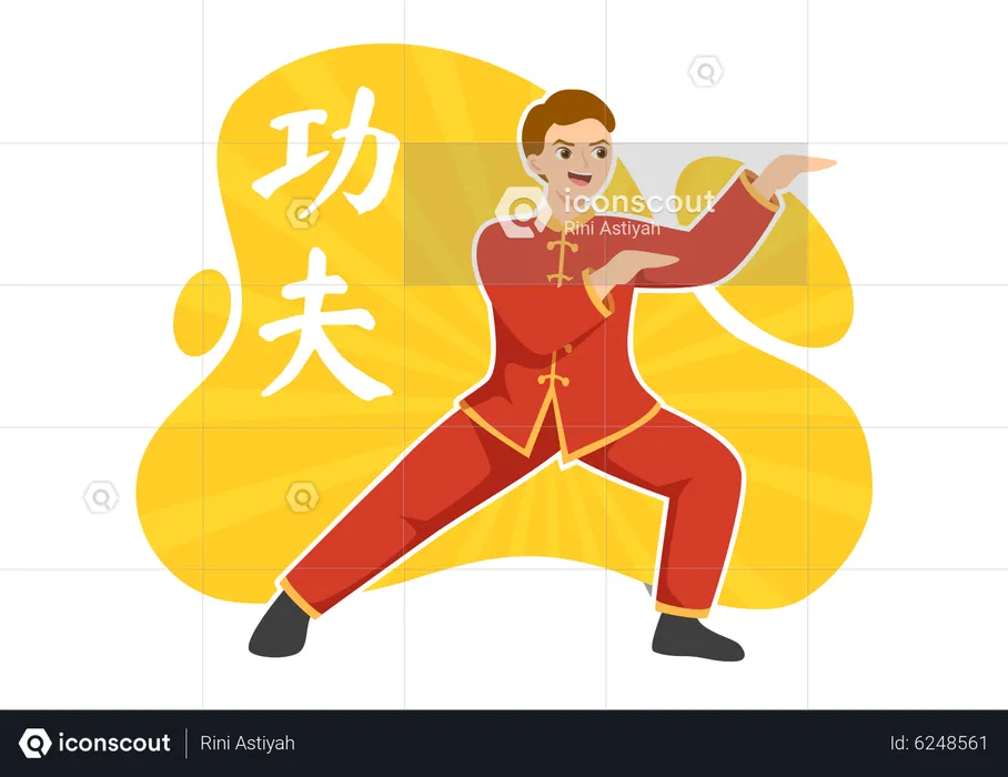 Martial Art  Illustration
