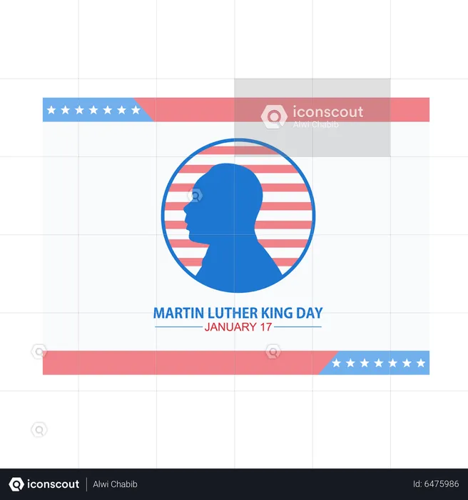 Martin Luther King Day  Illustration