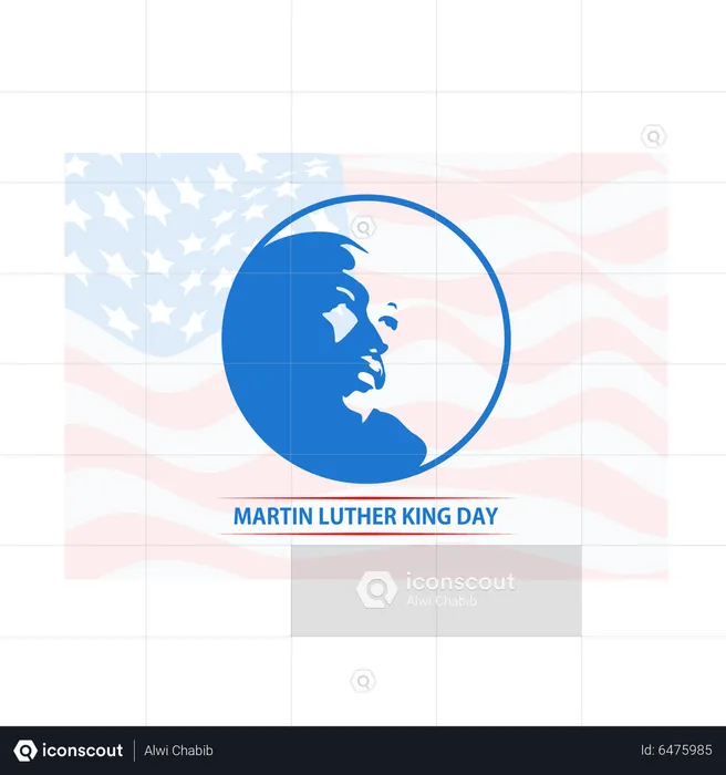 Martin Luther King Jr  Illustration