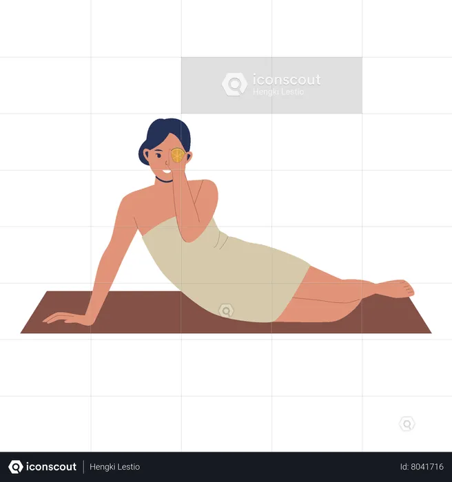 Massage and body spa  Illustration