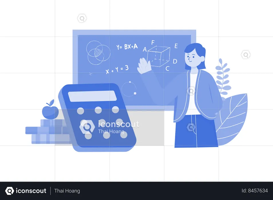 Math Presentation  Illustration