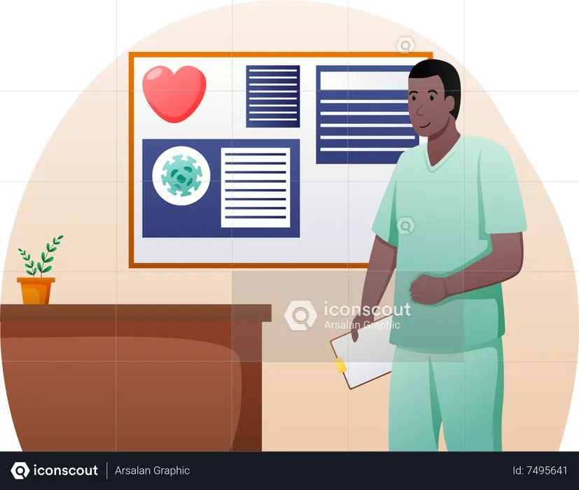 Ordonnance du médecin  Illustration
