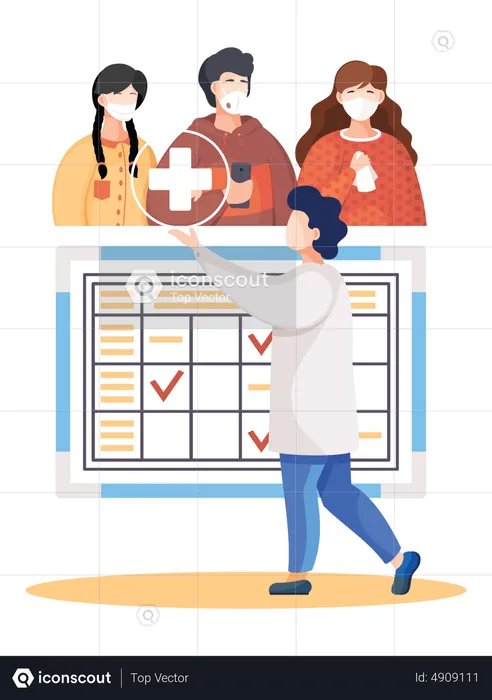 Medical appointment  Illustration