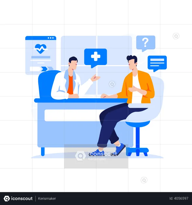 Medical Check up  Illustration