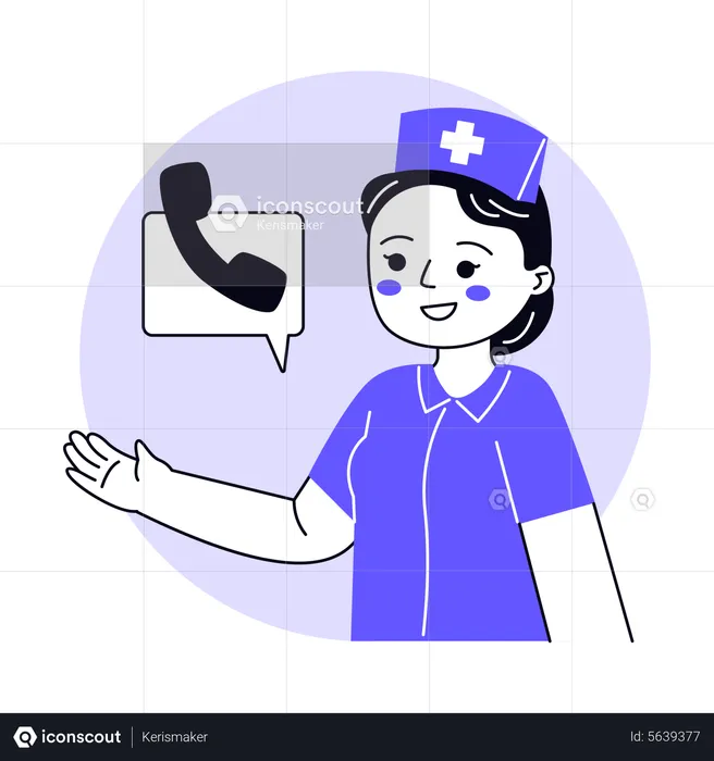 Medical Help  Illustration