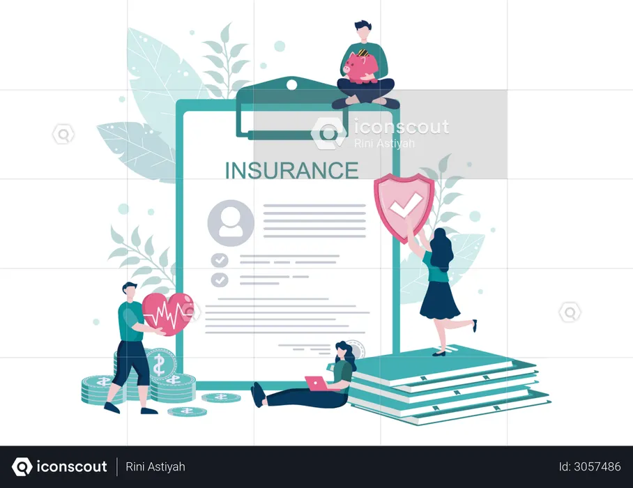 Medical Insurance policy  Illustration