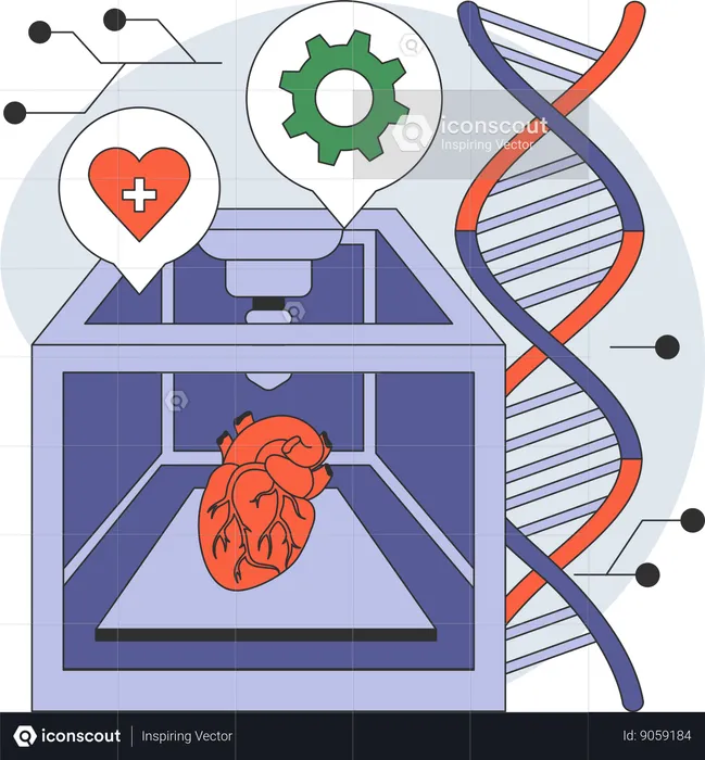 Medical research  Illustration