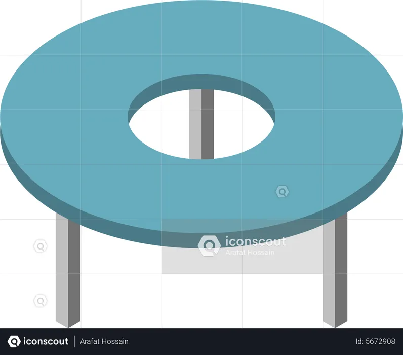 Meeting Table  Illustration