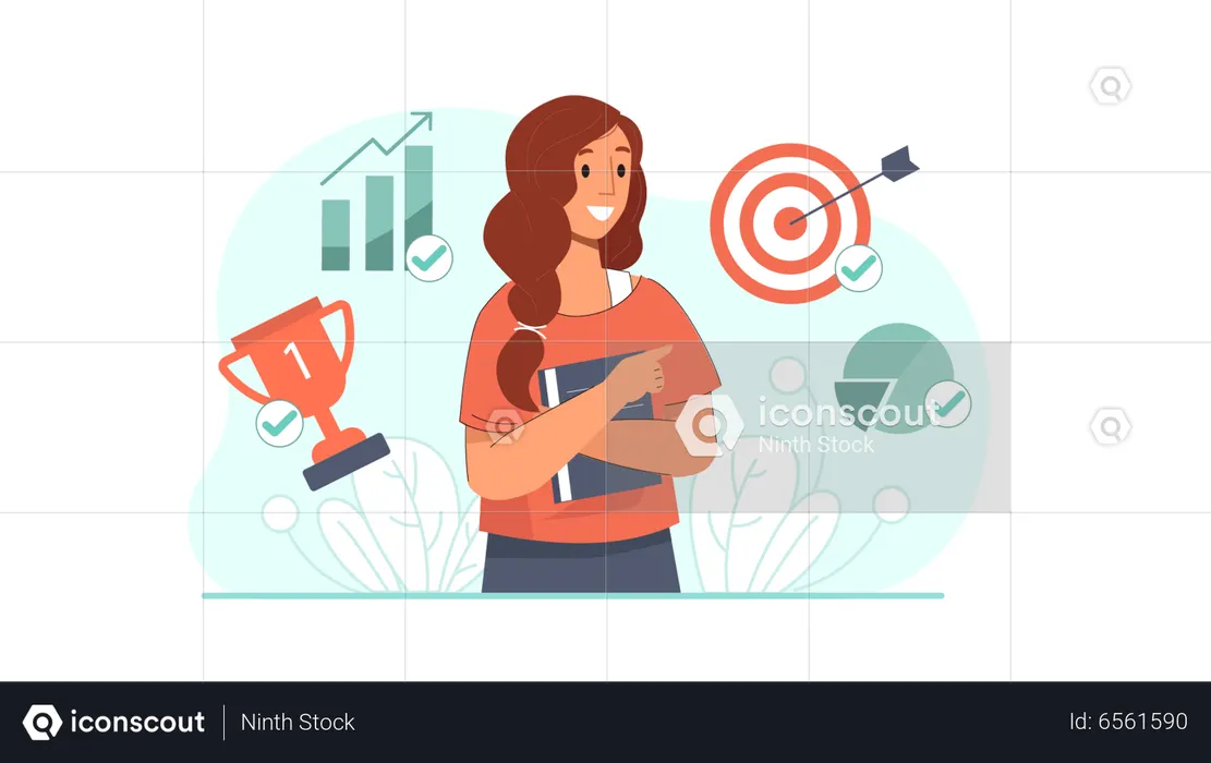 Mejor empleado  Ilustración