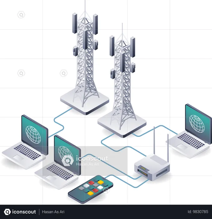 Mejora de los sistemas de información con redes de hardware  Ilustración