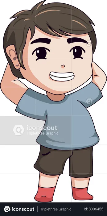 Menino Avatar  Ilustração