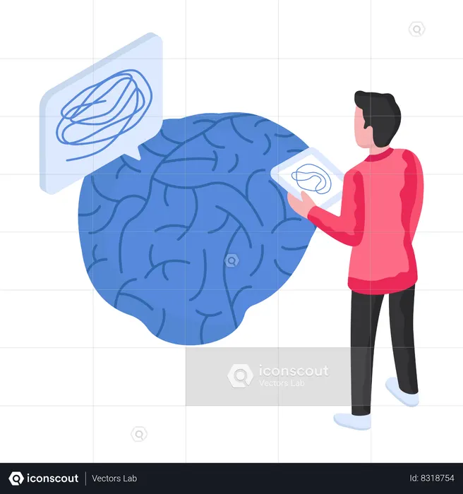 Mental Disorder  Illustration