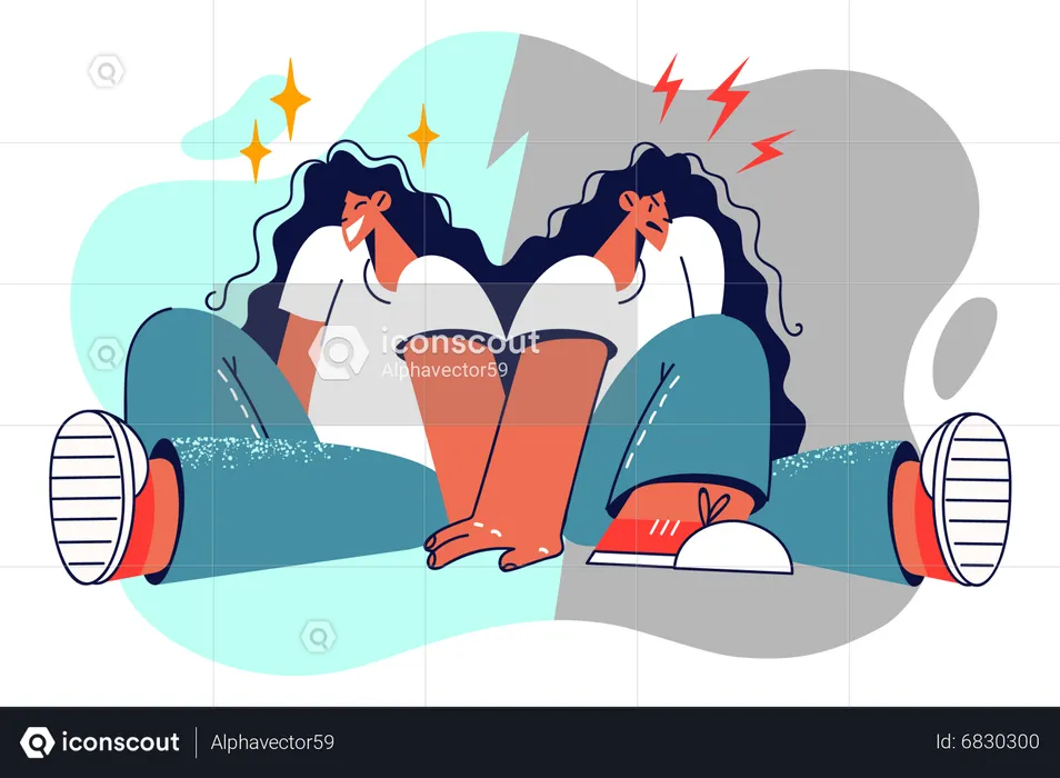 Mental Health  Illustration