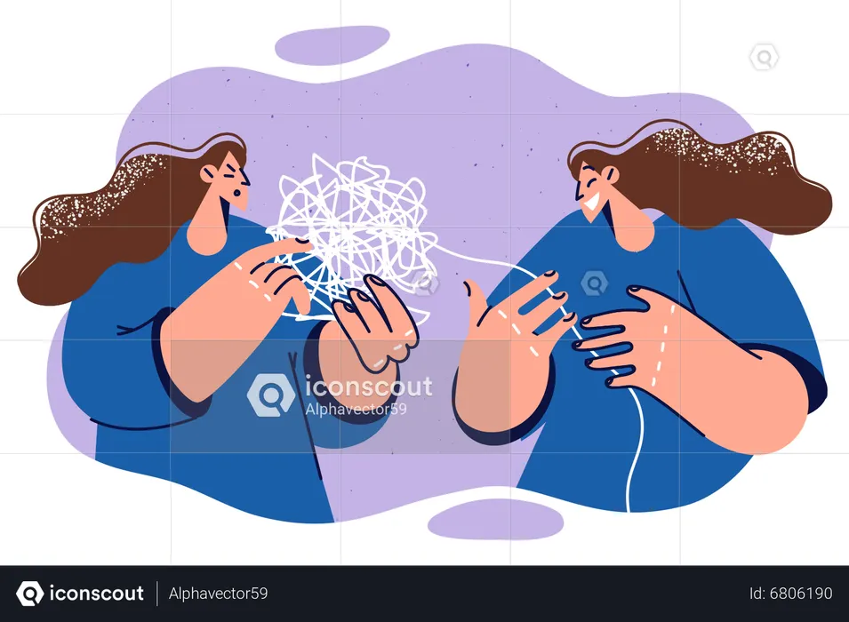 Mental health  Illustration