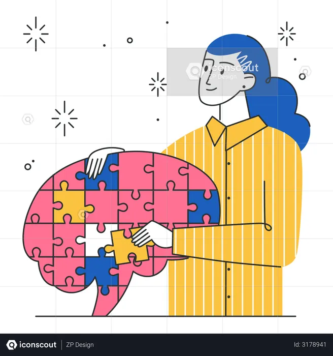 Mental training  Illustration